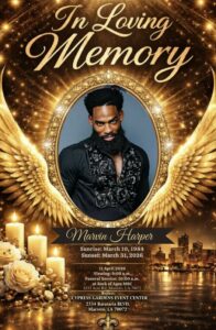 Marvin Harper Car Accident Death, Obituary